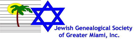 JGSGM Jewish Genealogical Society of Greater Miami